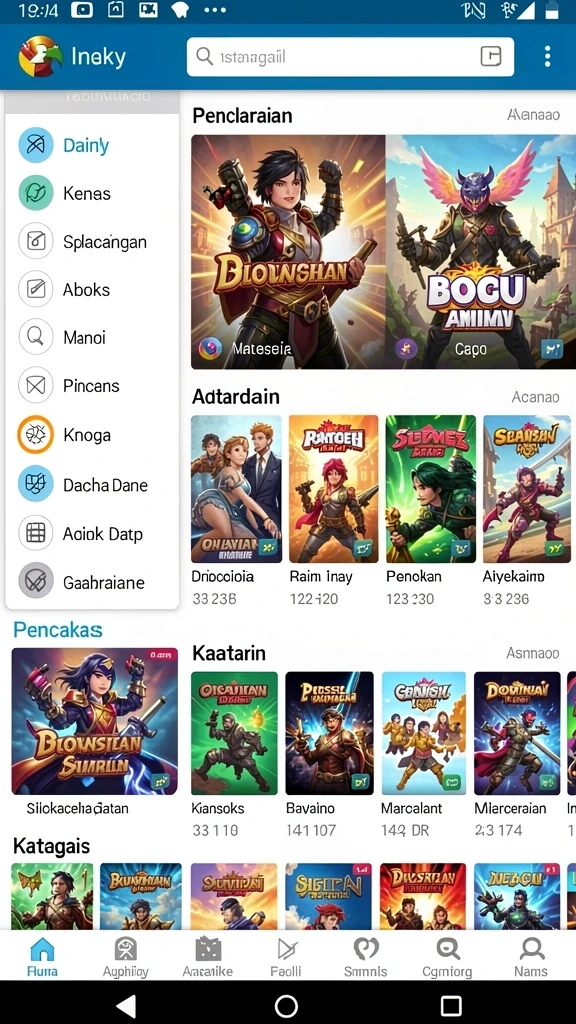 dewanusa - Karakter unik yang menambah keseruan bermain.