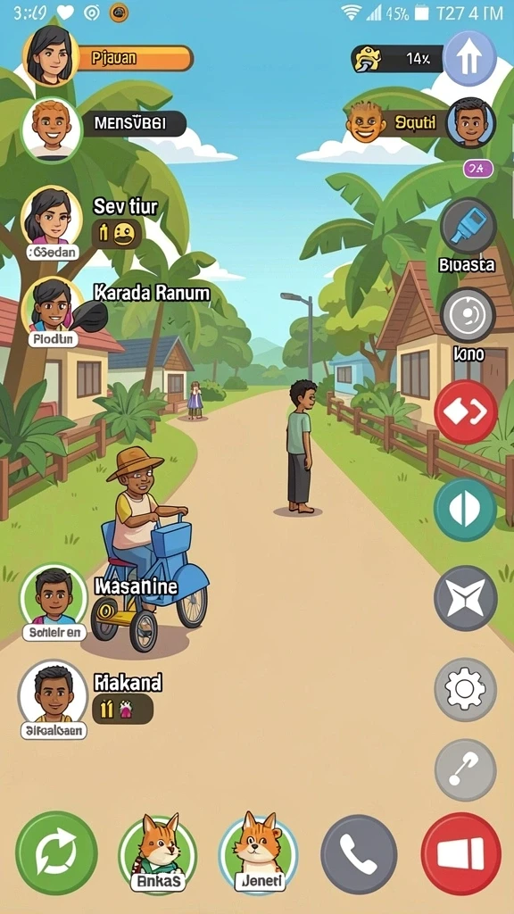 rsngame - Tampilan antarmuka yang intuitif dan mudah digunakan.